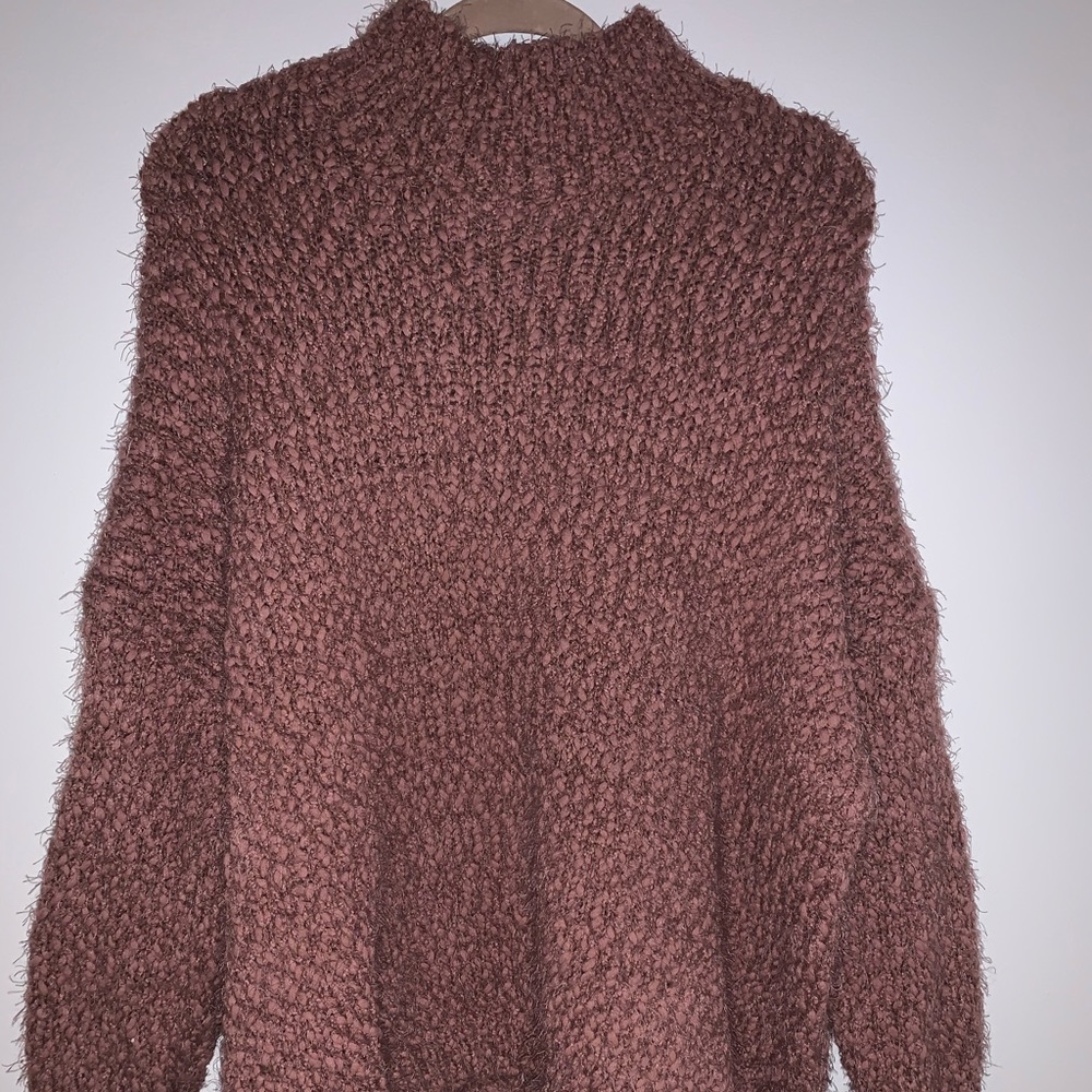 Blush oversized sweater